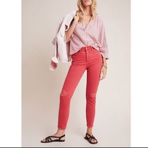 Pilcro & The Letterpress High Rise Slim (Anthro+)